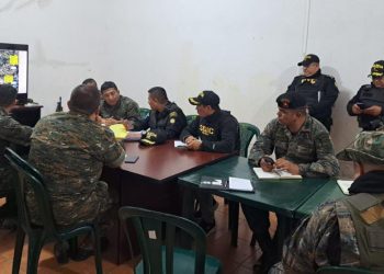 PNC y Ejército discuten estrategias para garantizar seguridad durante estado de sitio