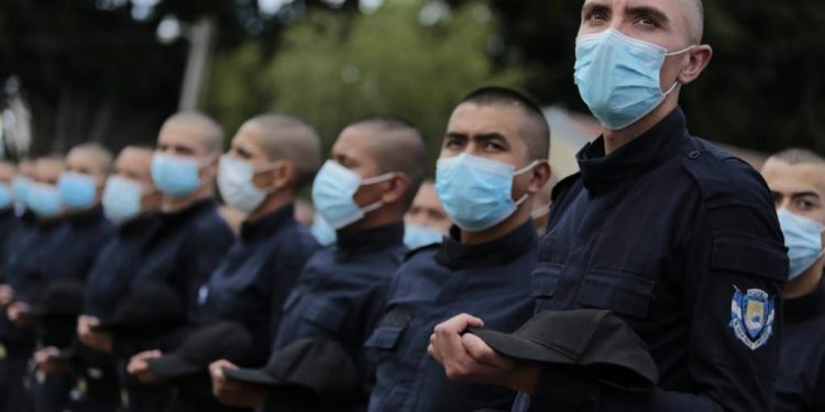 Supervisan procesos de formación en la PNC