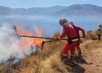 Controlado más del 90 % del incendio forestal en las cercanías a Machu Picchu