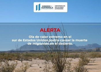 Alertan a migrantes sobre ola de calor en el sur de Estados Unidos