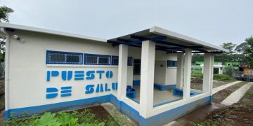 El proyecto Crecer Sano remozó el puesto de salud de Palacal, Nahualá, Sololá, con los que se beneficia a miles de pobladores.