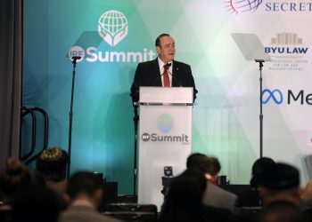 Presidente Alejandro Giammattei, participa en la Cumbre Anual Internacional de Libertad Religiosa