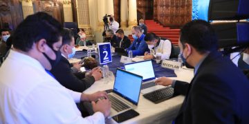 Finaliza primera jornada de trabajo de segunda gira presidencial