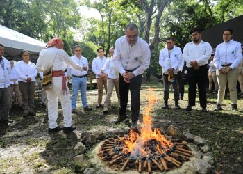 Empiezan trabajos en Parque Arqueológico Tayasal.