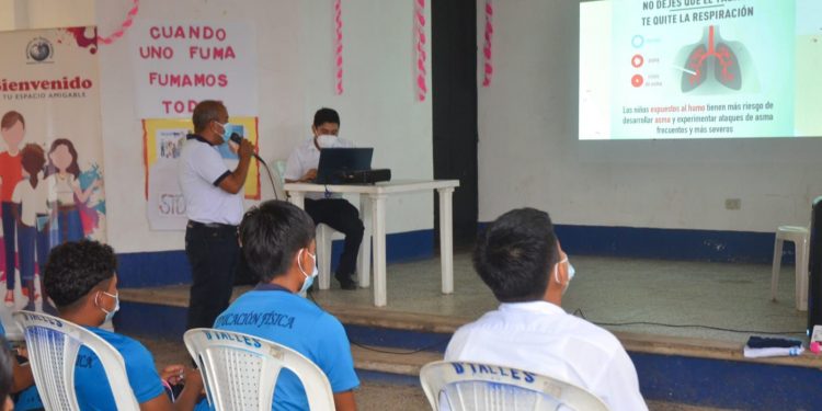 Salud hace conciencia sobre los efectos del tabaco