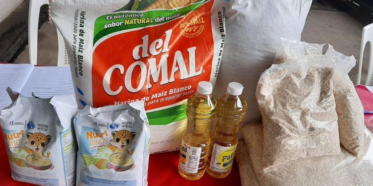 Alimentos por Acciones entrega 240 raciones en Parramos