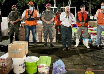 Continúa asistencia a vecinos afectados por las lluvias en Jutiapa