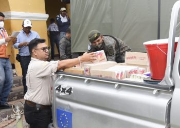 Gobierno lleva ayuda humanitaria a familias de San Luis Jilotepeque
