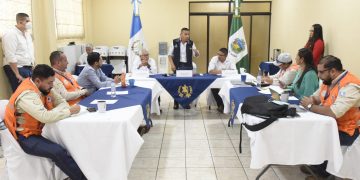Jalapa, Jutiapa y Santa Rosa coordinan acciones para atender emergencias por lluvias