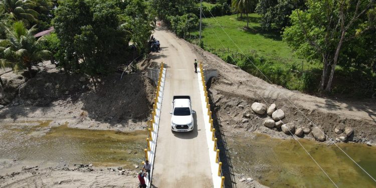 Rehabilitación de puentes en área rural refuerza el desarrollo de Morales