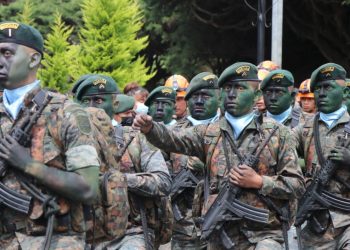 Brigada de Operaciones para Montaña encabeza conmemoración del Día del Ejército en San Marcos