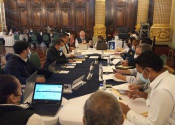 Desarrollan jornada de trabajo con alcaldes de Chimaltenago