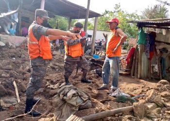 Soldados mantienen acciones de respuesta ante la temporada de lluvias en el territorio