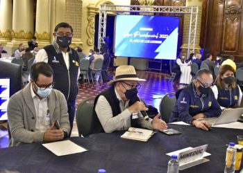Alcaldes de Guatemala participan en la segunda gira presidencial 2022