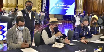 Alcaldes de Guatemala participan en la segunda gira presidencial 2022