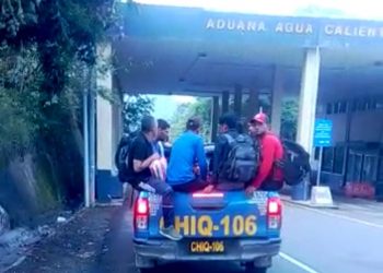 Remiten a Migración a 15 extranjeros por ingreso irregular al país