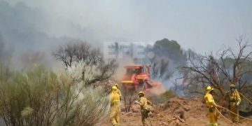 Fuego y calor no dan tregua en España