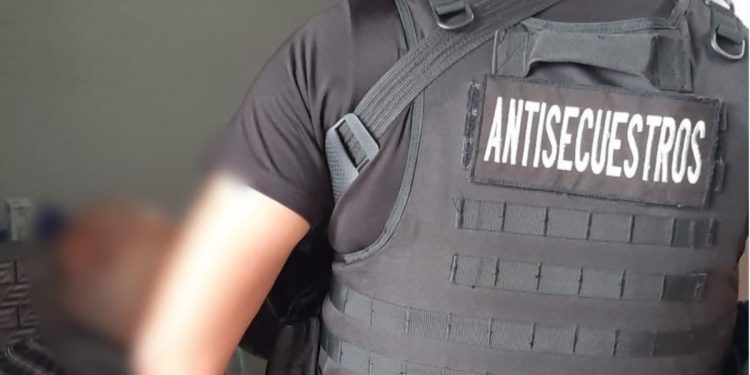 Liberan a victima de secuestro en San Miguel Petapa./foto: PNC.