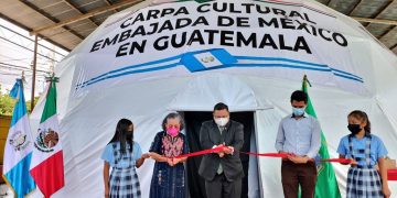 Carpa Cultural de la Embajada de México llega a Chimaltenango