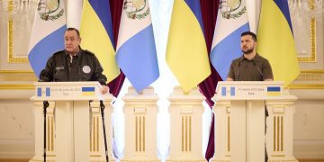 Declaración conjunta entre los presidentes de Guatemala y Ucrania