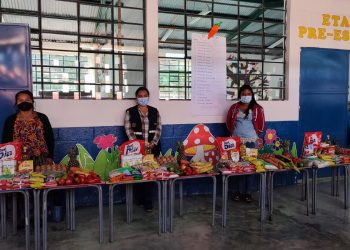 El programa hogares comunitarios inició con la sexta entrega de alimentos a niños del CADI.