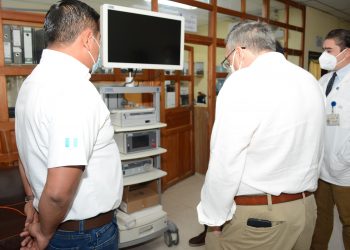 Adquieren nuevo equipo de laparoscopia en Hospital de San Benito, en Petén