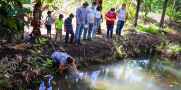 Cultivo de tilapia fortalece la disponibilidad de alimentos en Dolores