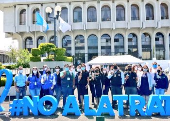 Efectúan feria informativa para prevenir la trata de personas