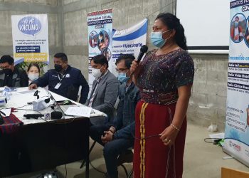Promocionan medidas de bioseguridad en ixil, en Quiché