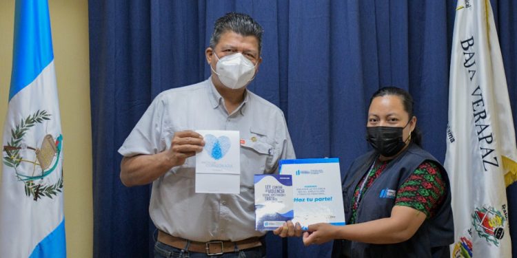 Gobernación de Baja Verapaz se adhiere al pacto contra la trata de personas