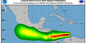 Insivumeh monitorea tormenta tropical Bonnie