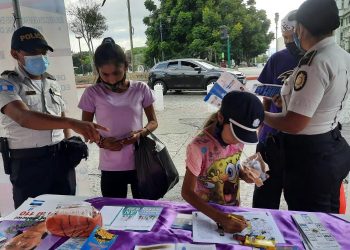 Las campañas de prevención del delito se realizan en diferentes puntos del país.