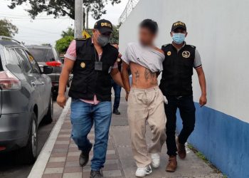 Uno de los capturados acusado de violencia contra la mujer.