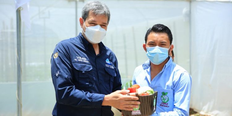 Inauguran invernadero agrícola en San José Pinula