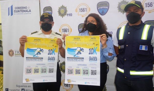 Realizarán carrera “Policía por la paz”