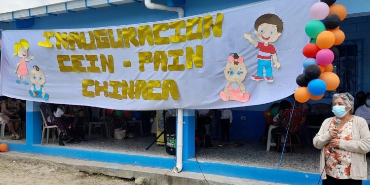 Proyecto de Atención Integral al Niño cuenta con mejor edificio en comunidad de Huehuetenango