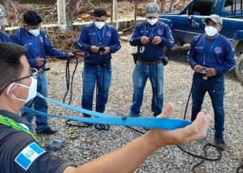 Bomberos forestales de Zacapa y El Progreso refuerzan sus capacidades