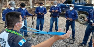 Bomberos forestales de Zacapa y El Progreso refuerzan sus capacidades