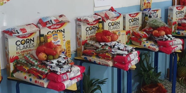 SOSEP entrega sexta dotación de alimentos a niños originarios de Los Amates