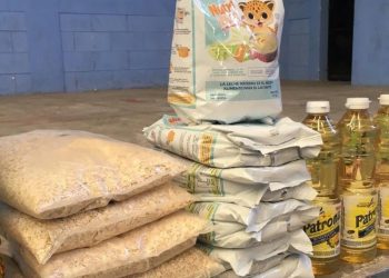 Escuintla: Llevan asistencia alimentaria a niños afectados por la desnutrición
