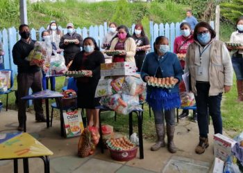 Hogares comunitarios de San Marcos reciben alimentos