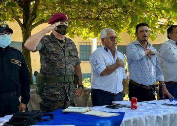 Jutiapa implementa mesa técnica de seguridad fronteriza