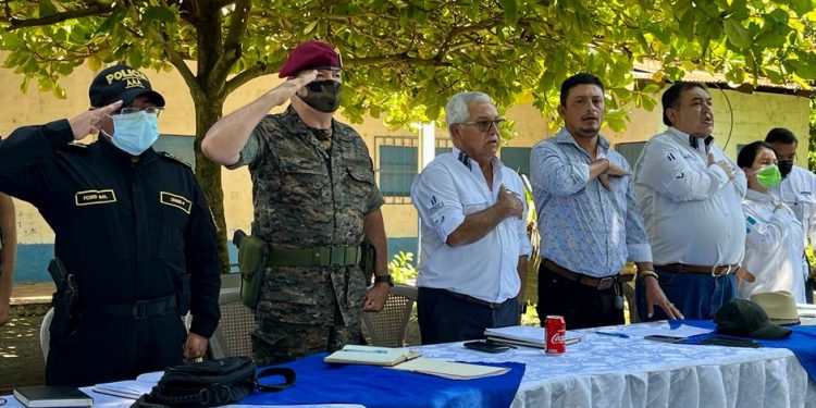 Jutiapa implementa mesa técnica de seguridad fronteriza