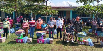 asistencia humanitaria en San Lorenzo Suchitepéquez