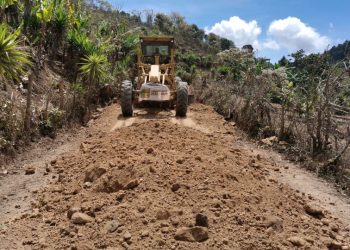 Avanzan en rehabilitación de caminos rurales