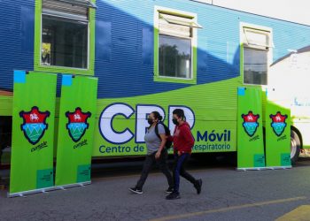Instalan Centro de Bienestar Respiratorio número 75, en la zona 18 capitalina