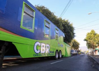 Instalan Centro de Bienestar Respiratorio Móvil en zona 21 capitalina