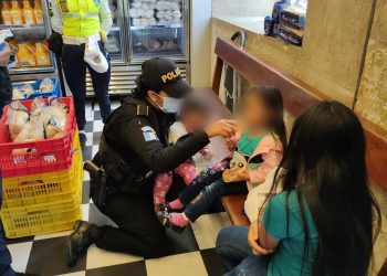 Policía rescata a niña que fue arrebatada de los brazos de su mamá