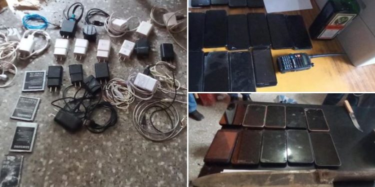 Localizan celulares, baterías y licor durante requisa en cárcel de Cantel, Quetzaltenango