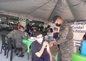 Ejército reitera el compromiso para seguir apoyando jornadas de vacunación contra COVID-19